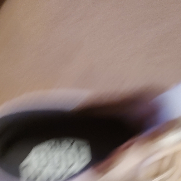 Hey Dude Light Pink and Brown High-Top Sneakers - Picture 6 of 7